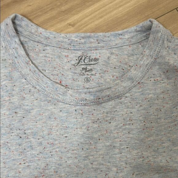 J.crew Short Sleeves Multi Color Paint Spots Shirt Size:small - Picture 2 of 5